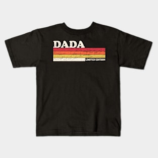 Dada Dad For Fathers Day Kids T-Shirt